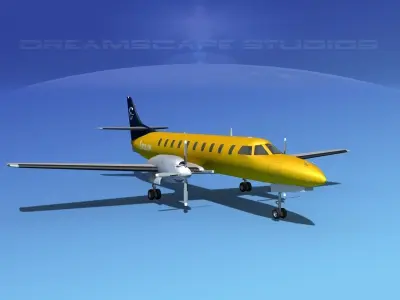 Swearingen SA226 Metroliner Epsilon Air 3D model