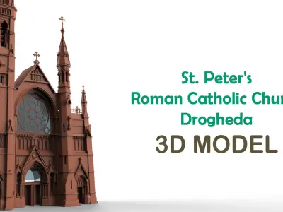St Peters Roman Catholic Church Drogheda 3D model
