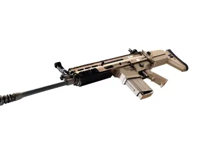 SCAR 17S DMR 3D model