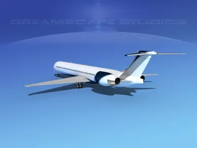 McDonnell Douglas MD-90 Corporate 2 3D model