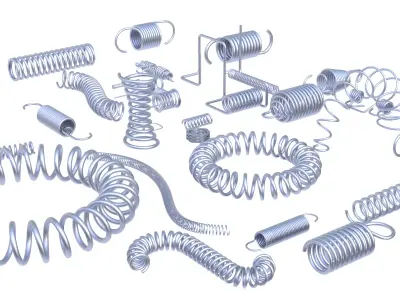 Spring vol 01 3D model