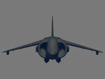AV-8C Harrier 3D model