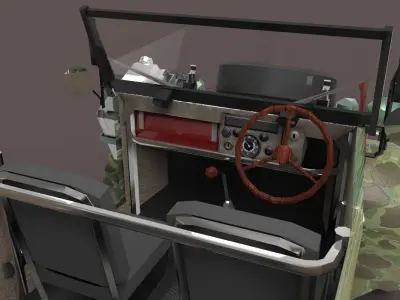 Volkswagen Kubelwagen Free 3D model