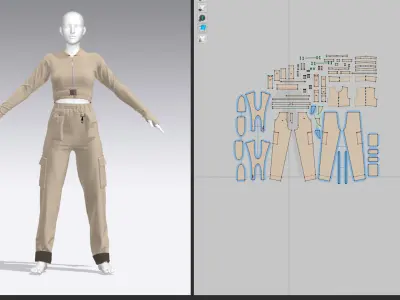 2 Tactical outfits vol03 3D model