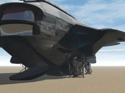 Proteus Cargo Ship 3D model