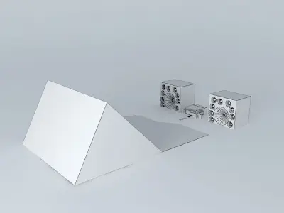 a big consert 3D model