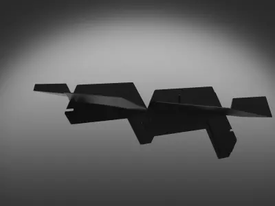 spoiler car vehicle 3D model