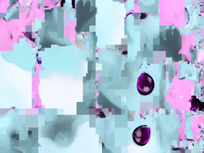 Cute Alien Character 3D model