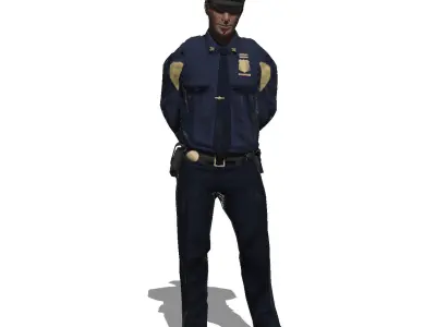 Kevin Police  3D model