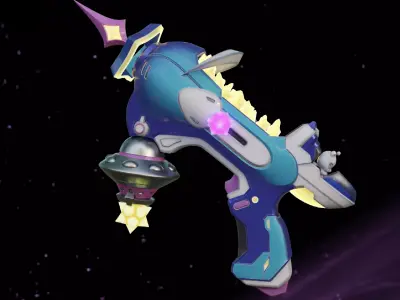 Star Shooter Juno MediBlaster Pistol Overwatch 3D print model