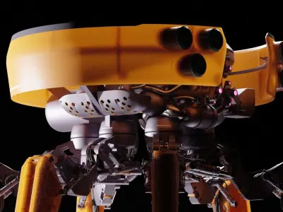 Crabot robot 3D model