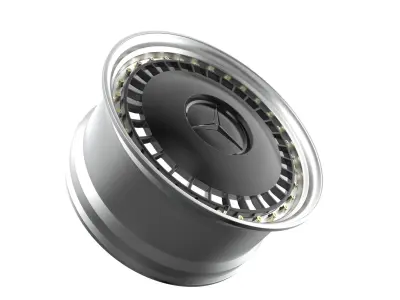 Mercedes-Benz Old Custom Wheel 3D model
