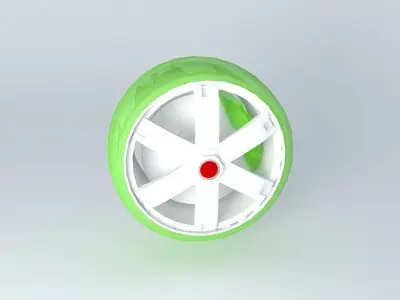 Drone Wheel Free 3D model