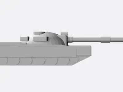 British Centurion Battletank 6mm Scale 3D print model