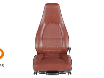  Racing Seat 3D model