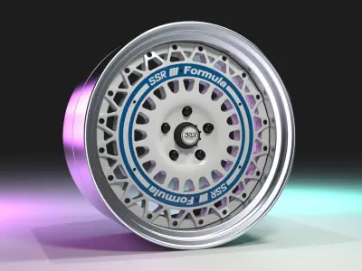 SSR Aero Mesh 3D model