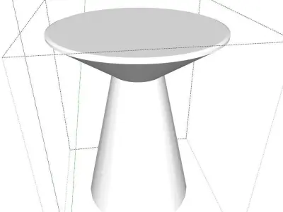 Wesley Table Free 3D model