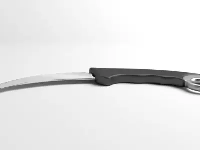 Karambit Knife 1 3D model