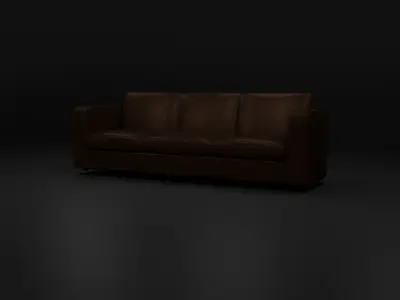 Simple sofa Free 3D model get
