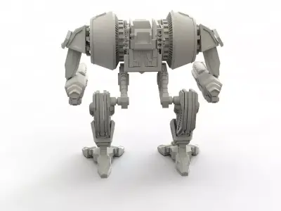 3D Robot model lego star wars 3D model