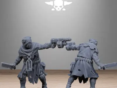 GrimCorp Firers 3D print model