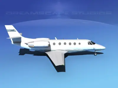 Cessna C560XL Citation V15 3D model