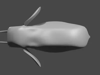 Elephant Low-poly 3d model 3D model