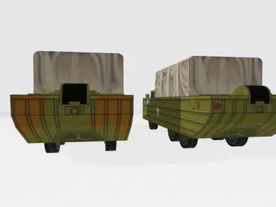 gmc dukw353 3D model