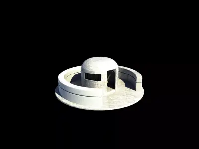 Military Bunker 3D model purchase