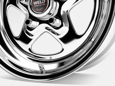 Weld Pro Star Wheel Low-poly 3D model