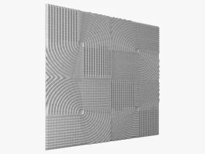 wave wall 18 3D model
