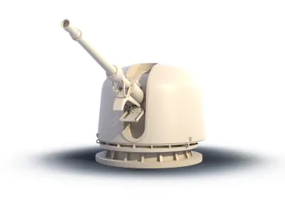 OTO Melara 76 mm 3D print model