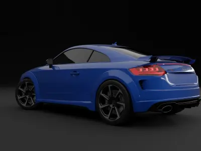 Audi TT RS 2019 Free 3D model
