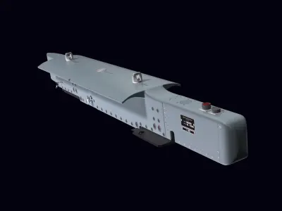 LAU-118 Launcher 3D model