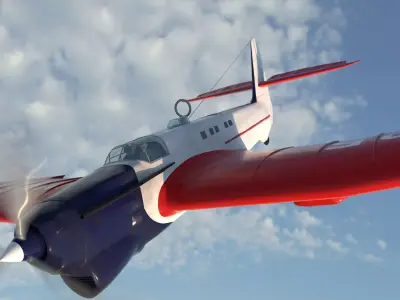 Tupolev ant-25 3D model