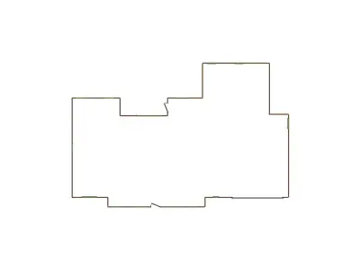 Detailed Exterior Sketch by Aerial - 31-40 SQ - Xactimate 3D model