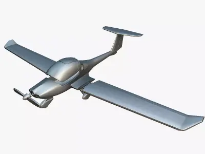 Diamond DA20 Katana Eclipse - 3D Printable Model 3D print model