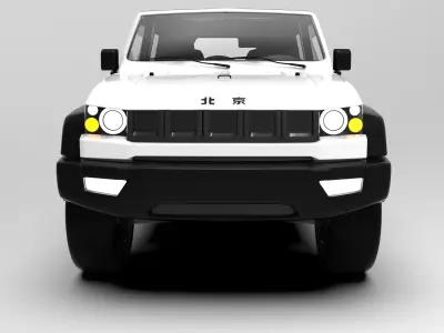 BAIC BJ40 Free 3D model