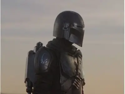 The Mandalorian Beskar Paulrons - Shoulder Armor - EZ 3D Print 3D print model