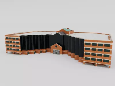 Brewery Park office complex 3D model