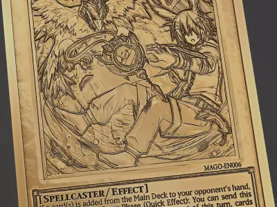 DROLL LOCK BIRD - YUGIOH Free 3D print model