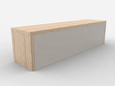 Rack Colonia Rovere Euro Free 3D model