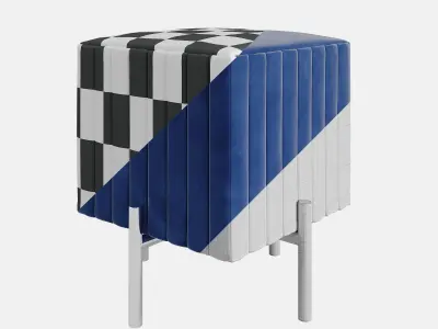 Pouf Mallund Free 3D model