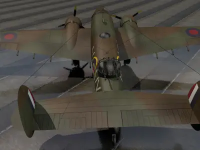 Lockheed Hudson Mk-1 3D model