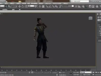 Soldier man 3D model