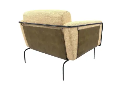 Armchair Bauhaus Free 3D model