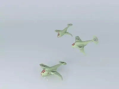 Heli Cargo Concept Free 3D model