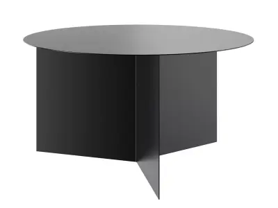 Slit Coffee Table Round by Hay Free 3D model