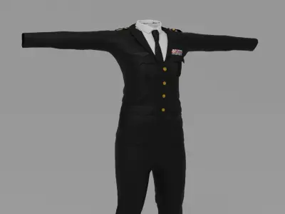 General Uniform Low-poly 3D model