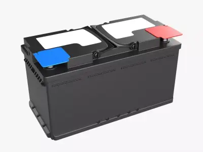 Car battery 03 3D model